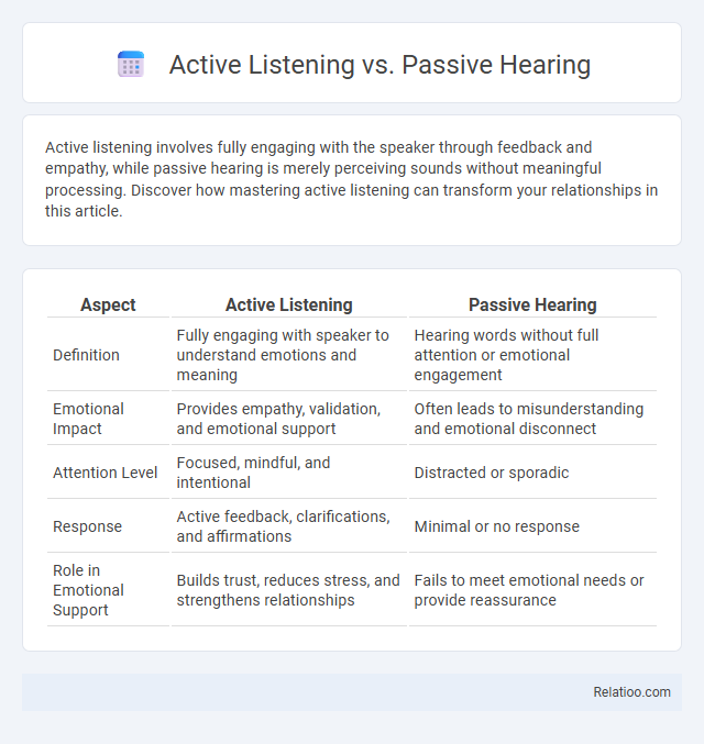 Active Listening vs. Passive Hearing - What is The Difference?