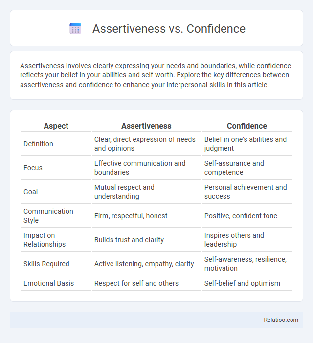 Assertiveness vs. Confidence - What is The Difference?