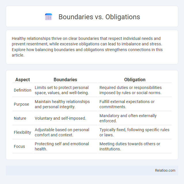 Boundaries vs. Obligations - What is The Difference?
