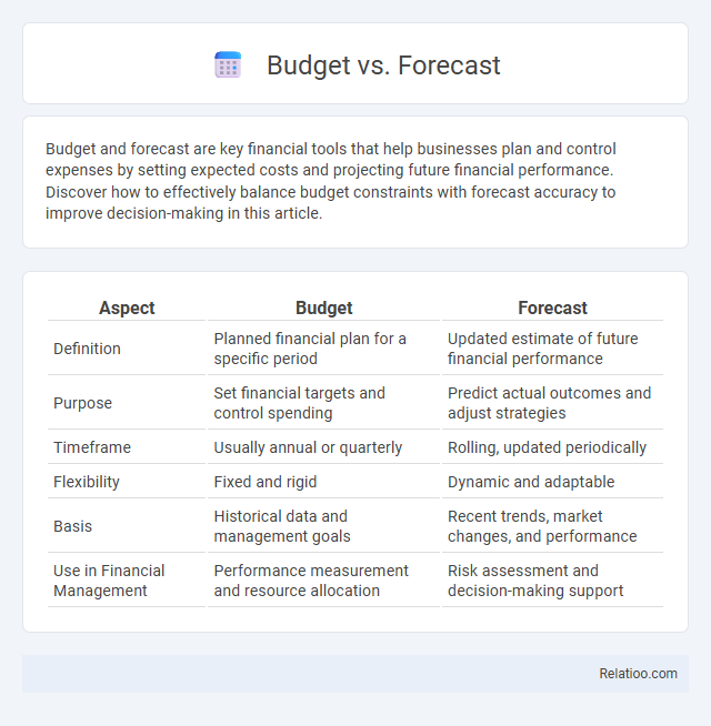 Budget vs. Forecast - What is The Difference?