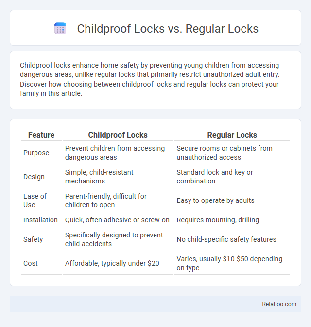 Childproof Locks vs. Regular Locks - What is The Difference?