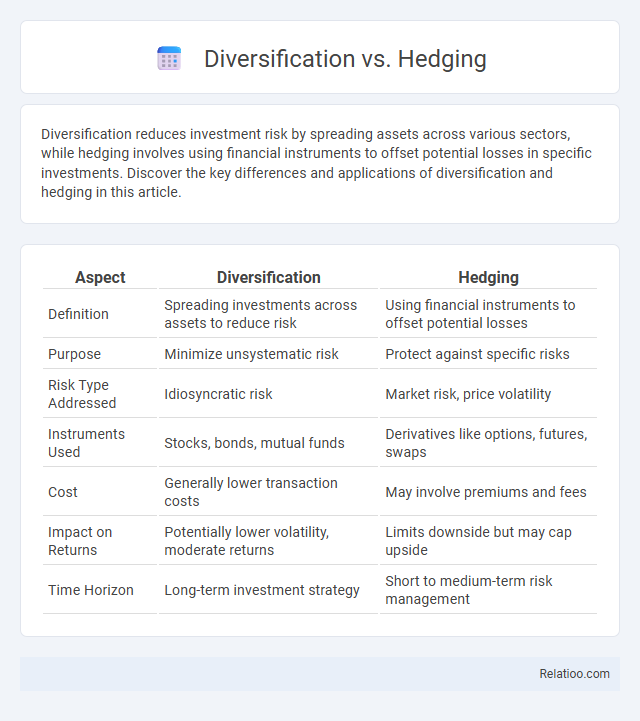 Diversification vs. Hedging - What is The Difference?