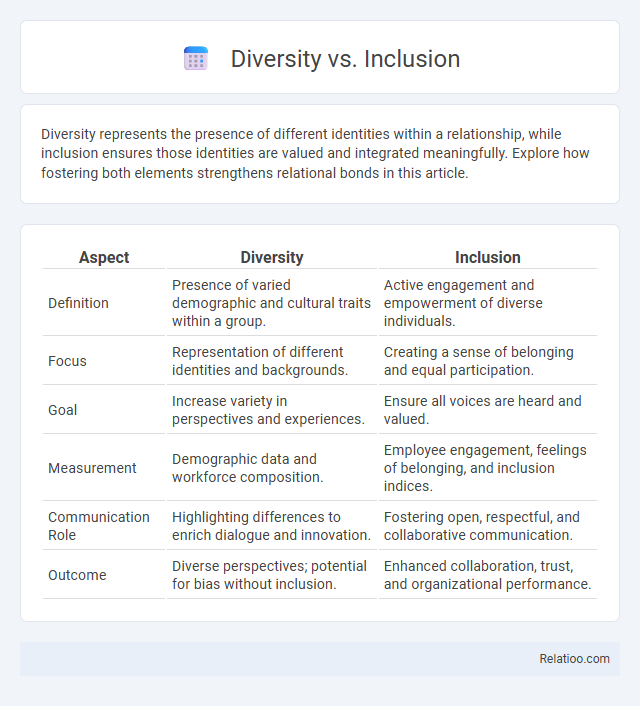 Diversity vs. Inclusion - What is The Difference?