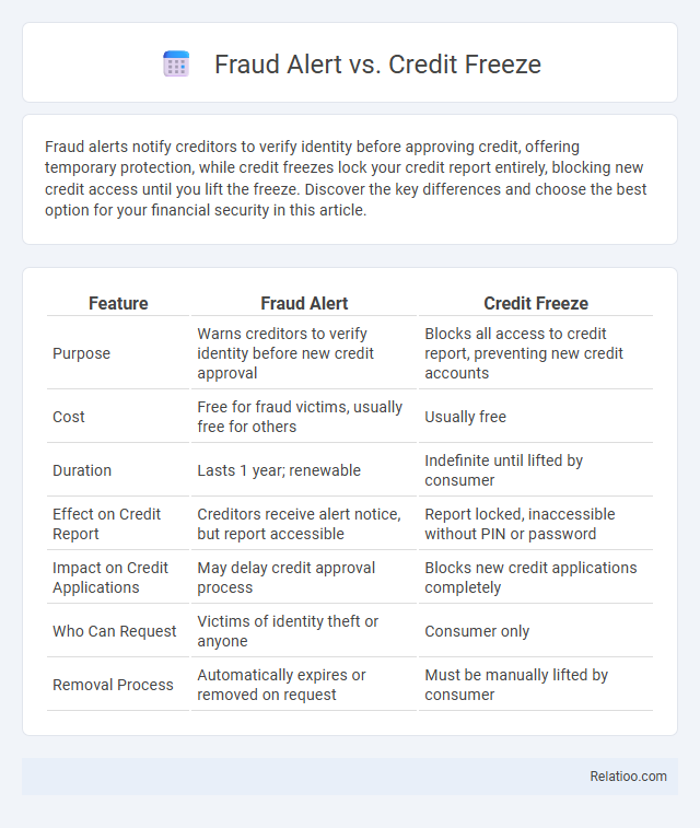 Fraud Alert vs. Credit Freeze - What is The Difference?