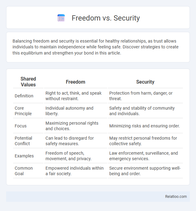 Freedom vs. Security - What is The Difference?