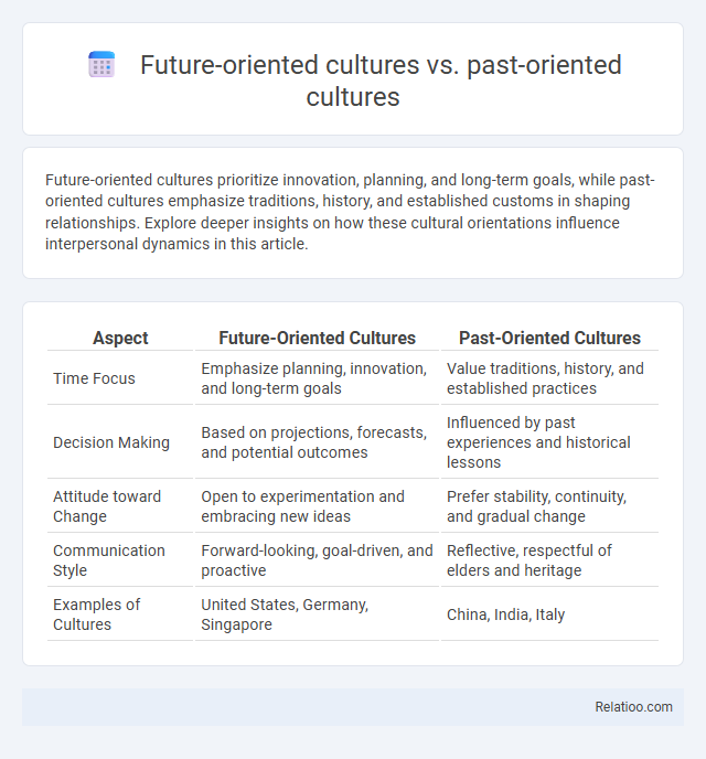 Future-oriented cultures vs. past-oriented cultures - What is The Difference?
