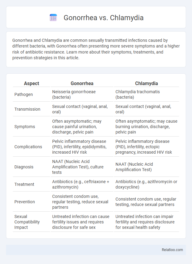 Gonorrhea vs. Chlamydia - What is The Difference?