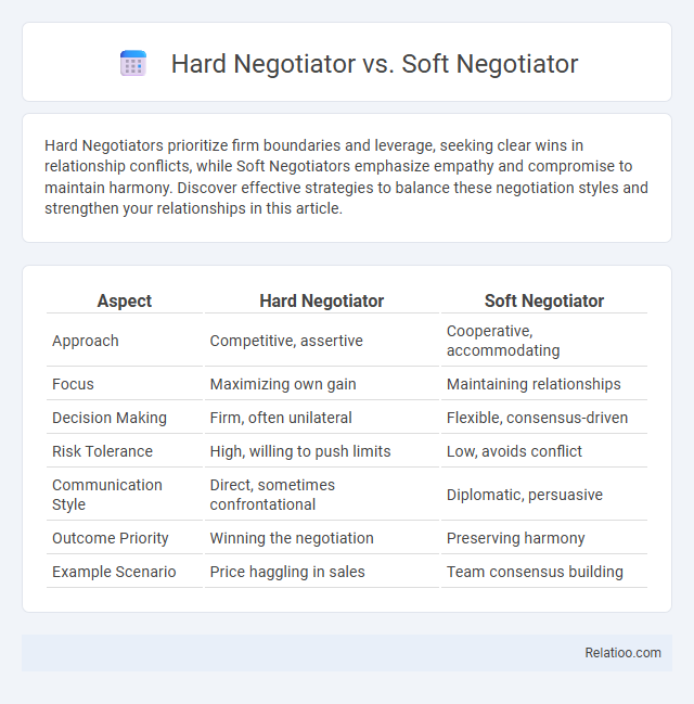 Hard Negotiator vs. Soft Negotiator - What is The Difference?