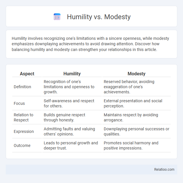 Humility vs. Modesty - What is The Difference?