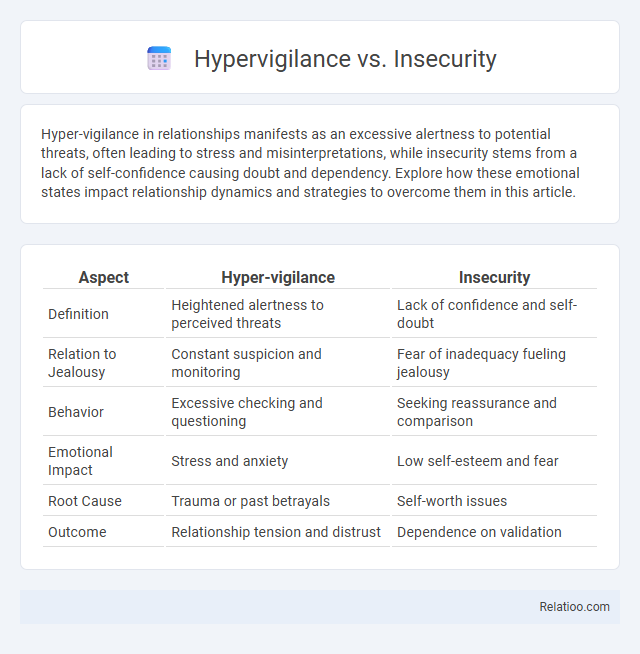 Hypervigilance vs. Insecurity - What is The Difference?