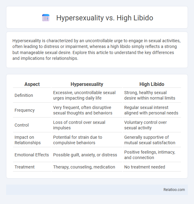 Hypersexuality vs. High Libido - What is The Difference?