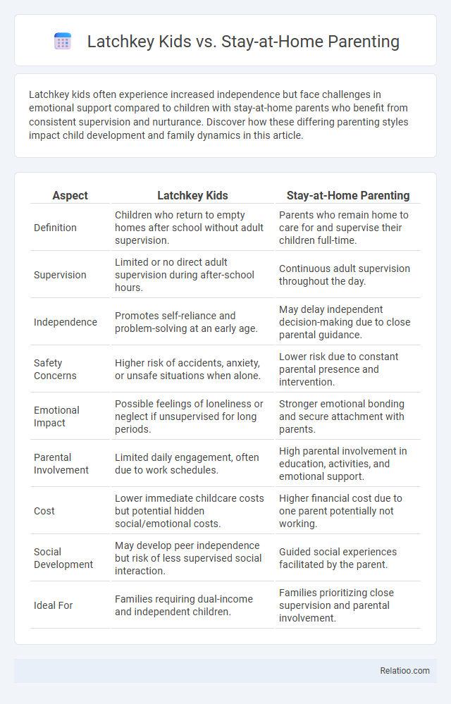 Latchkey Kids vs. Stay-at-Home Parenting - What is The Difference?