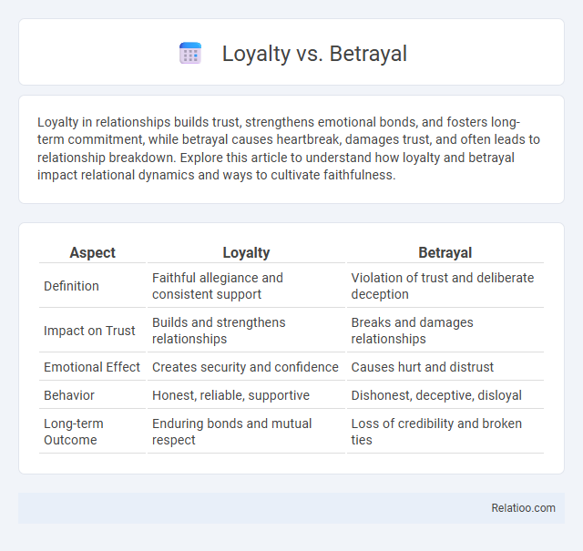 Loyalty vs. Betrayal - What is The Difference?