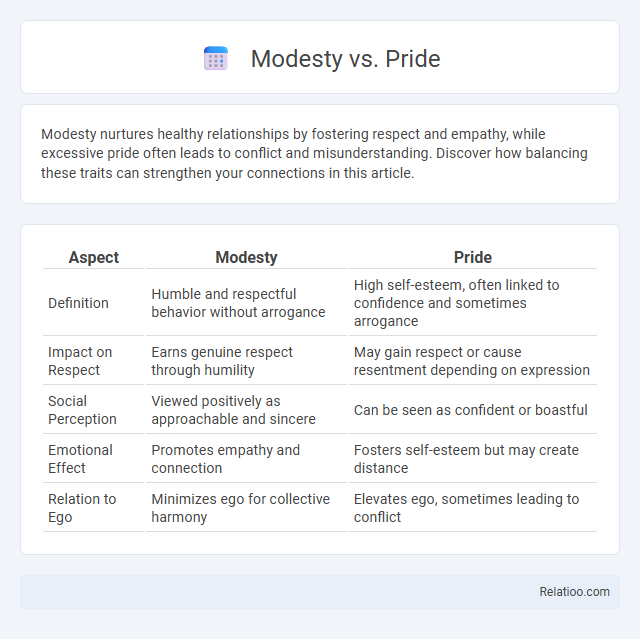 Modesty vs. Pride - What is The Difference?