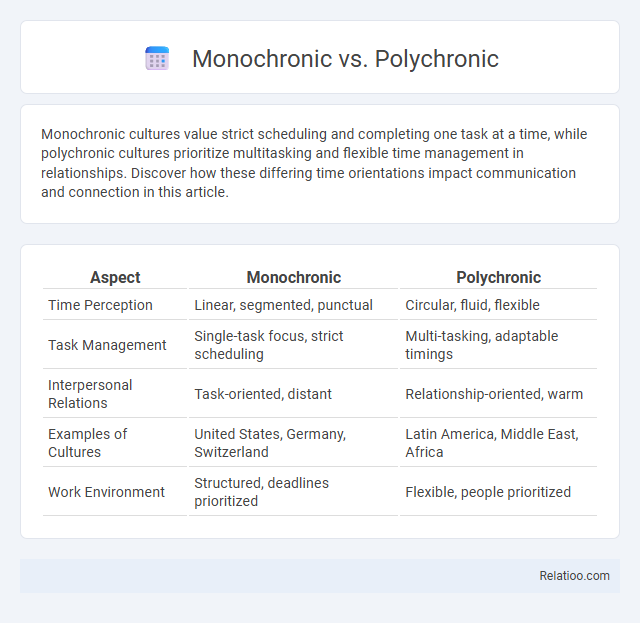 Monochronic vs. Polychronic - What is The Difference?