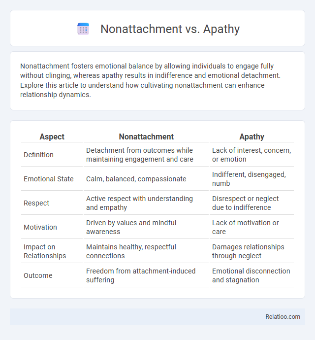 Nonattachment vs. Apathy - What is The Difference?
