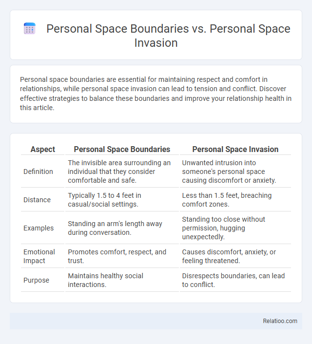 Personal Space Boundaries vs. Personal Space Invasion - What is The Difference?
