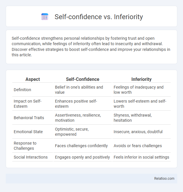 Self-confidence vs. Inferiority - What is The Difference?