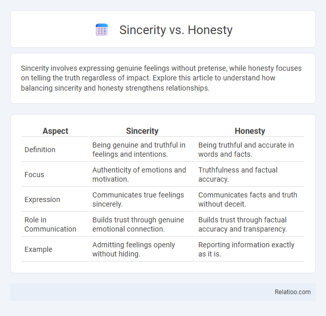 Sincerity vs. Honesty - What is The Difference?
