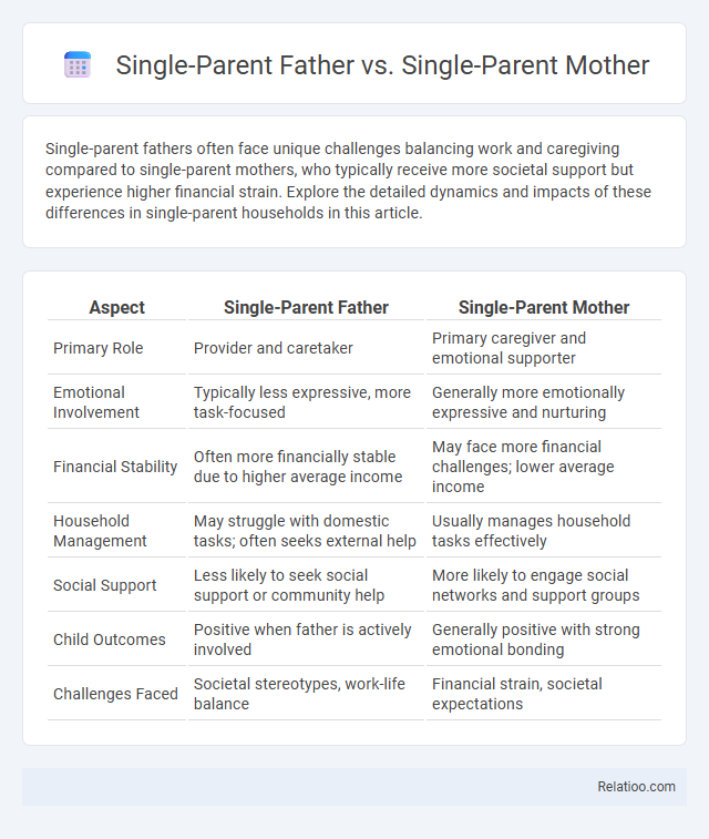 Single-Parent Father vs. Single-Parent Mother - What is The Difference?