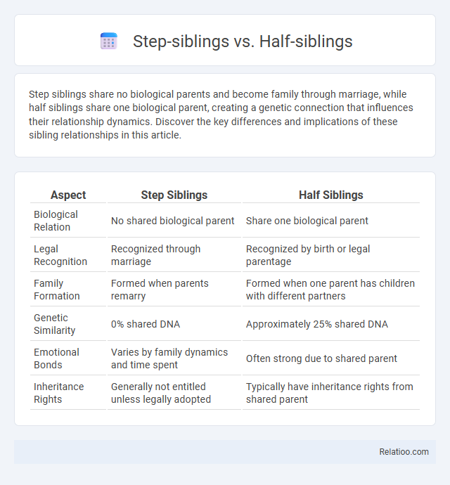 Step-siblings vs. Half-siblings - What is The Difference?