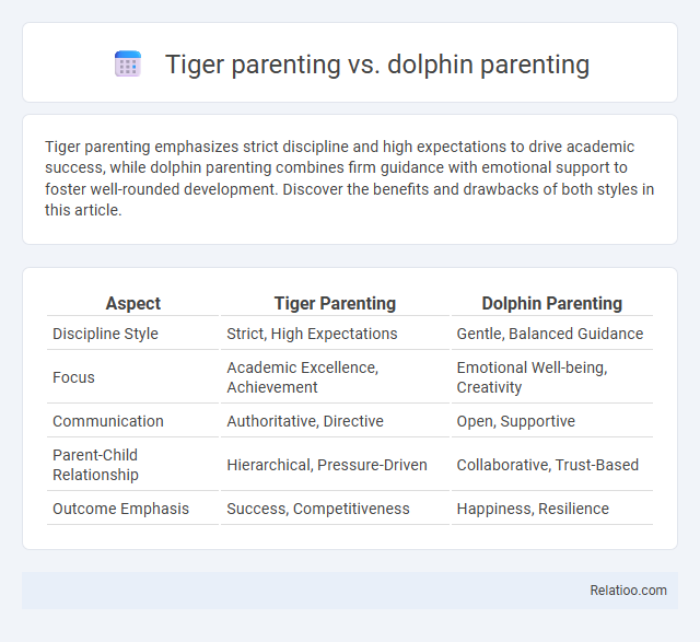 Tiger parenting vs. dolphin parenting - What is The Difference?