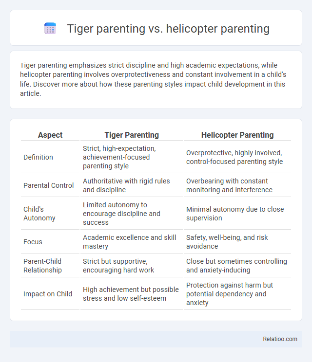 Tiger parenting vs. helicopter parenting - What is The Difference?