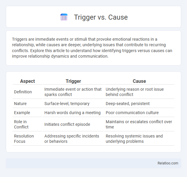 Trigger vs. Cause - What is The Difference?