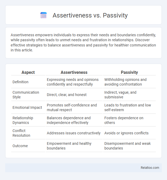 Assertiveness vs. Passivity - What is The Difference?