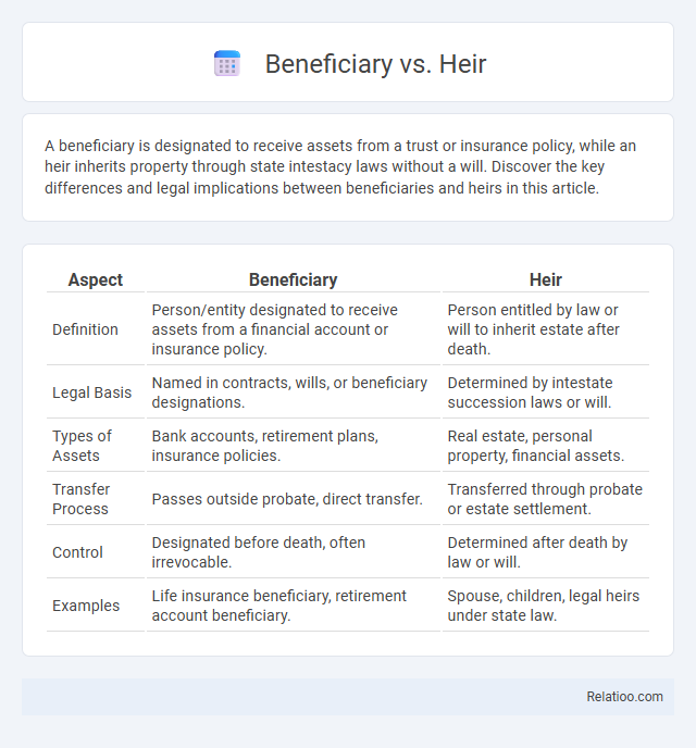 Beneficiary vs. Heir - What is The Difference?