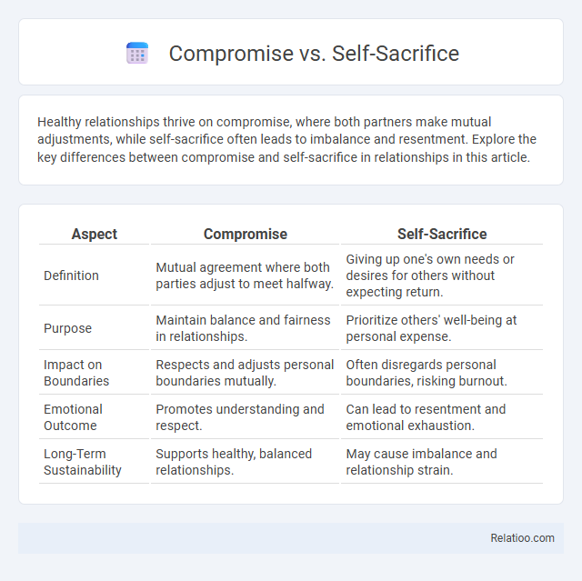 Compromise vs. Self-Sacrifice - What is The Difference?