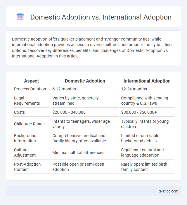 Domestic Adoption vs. International Adoption - What is The Difference?