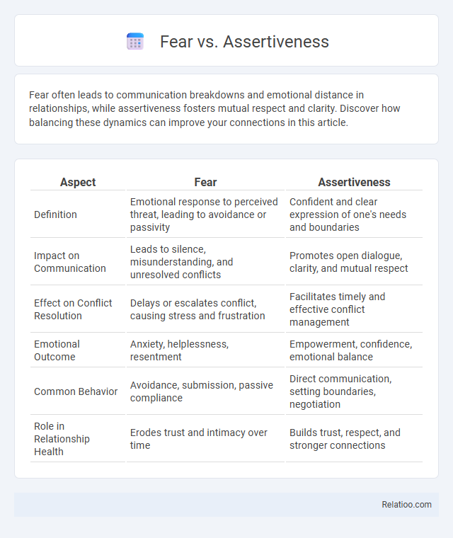 Fear vs. Assertiveness - What is The Difference?