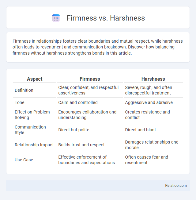 Firmness vs. Harshness - What is The Difference?