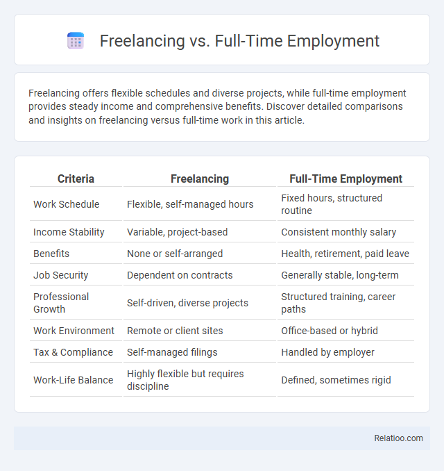 Freelancing vs. Full-Time Employment - What is The Difference?