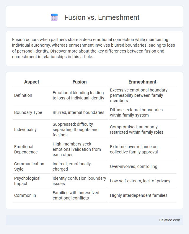 Fusion vs. Enmeshment - What is The Difference?