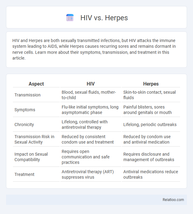 HIV vs. Herpes - What is The Difference?