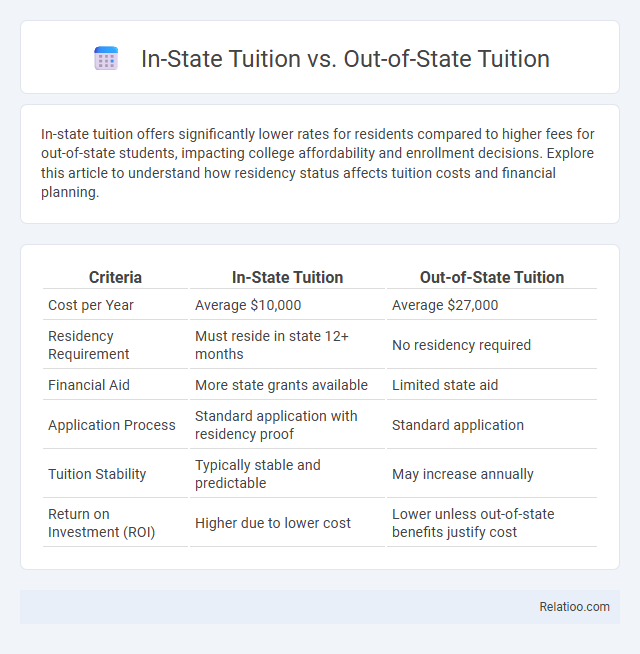 In-State Tuition vs. Out-of-State Tuition - What is The Difference?