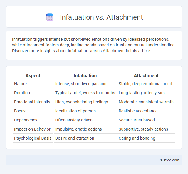 Infatuation vs. Attachment - What is The Difference?