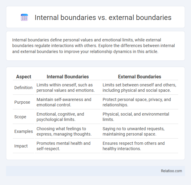 Internal boundaries vs. external boundaries - What is The Difference?