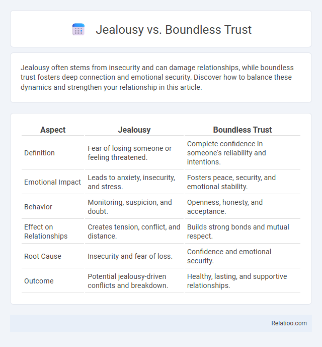 Jealousy vs. Boundless Trust - What is The Difference?