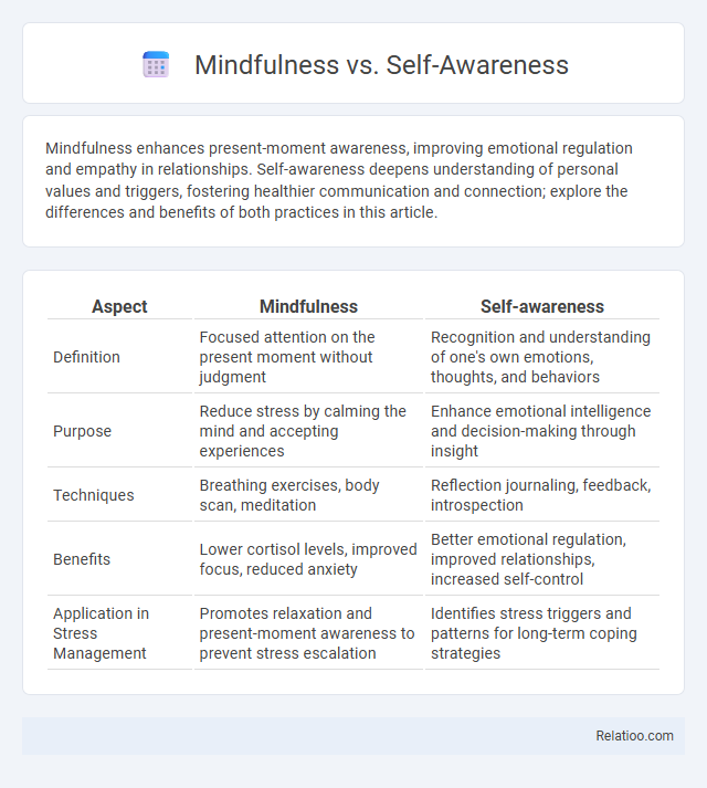 Mindfulness vs. Self-Awareness - What is The Difference?