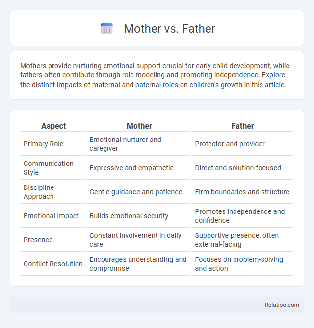 Mother vs. Father - What is The Difference?