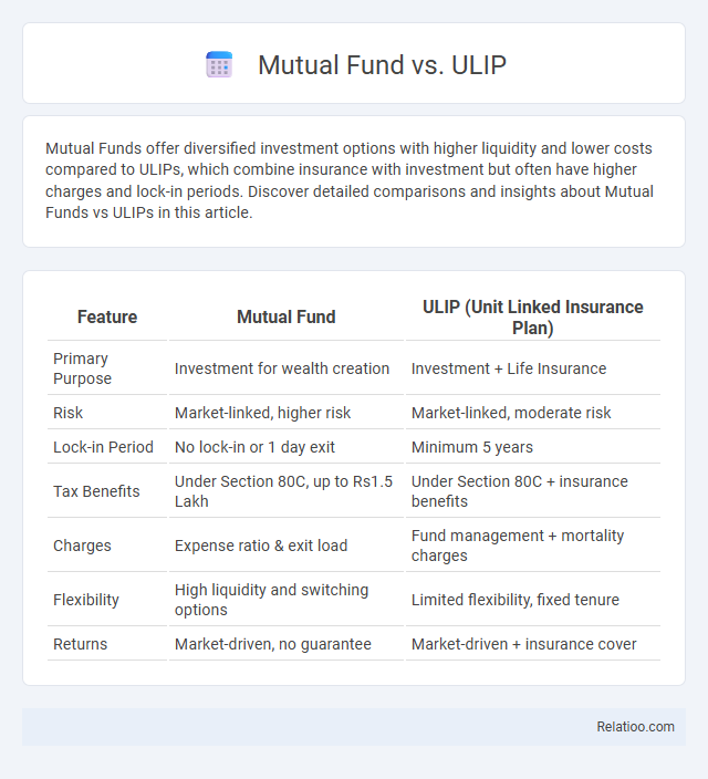 Mutual Fund vs. ULIP - What is The Difference?