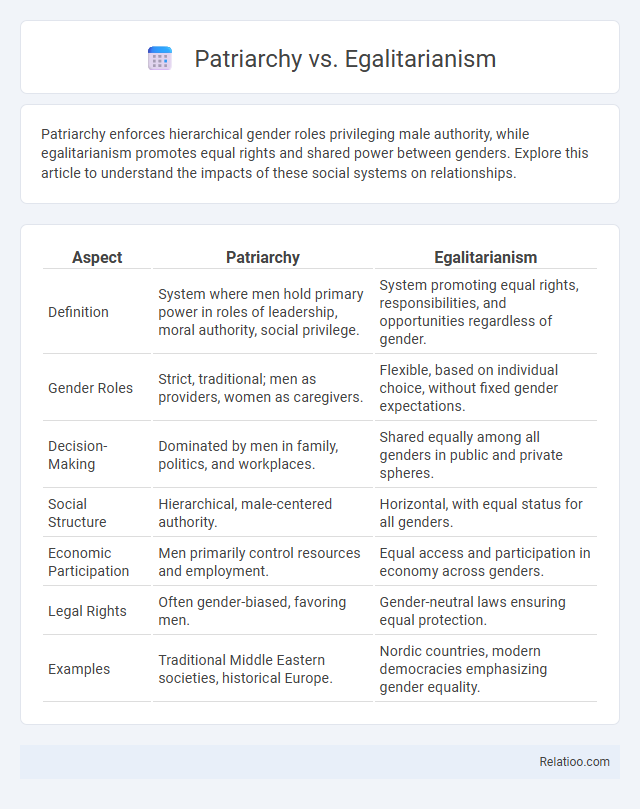 Patriarchy vs. Egalitarianism - What is The Difference?