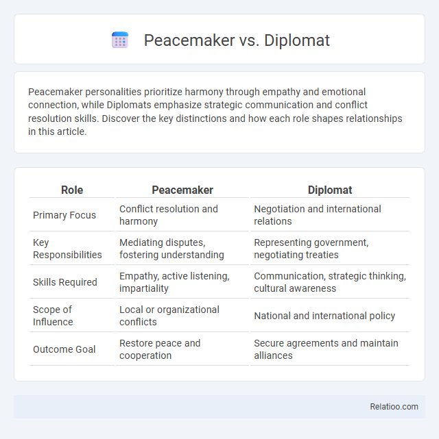 Peacemaker vs. Diplomat - What is The Difference?