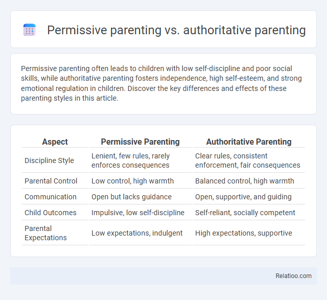Permissive parenting vs. authoritative parenting - What is The Difference?