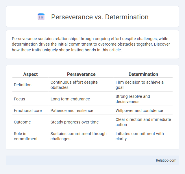 Perseverance vs. Determination - What is The Difference?