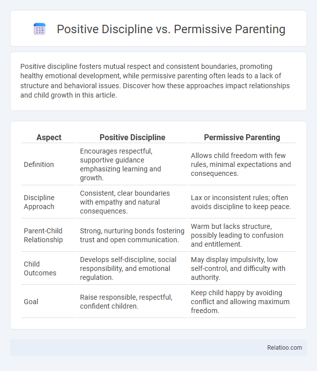 Positive Discipline vs. Permissive Parenting - What is The Difference?