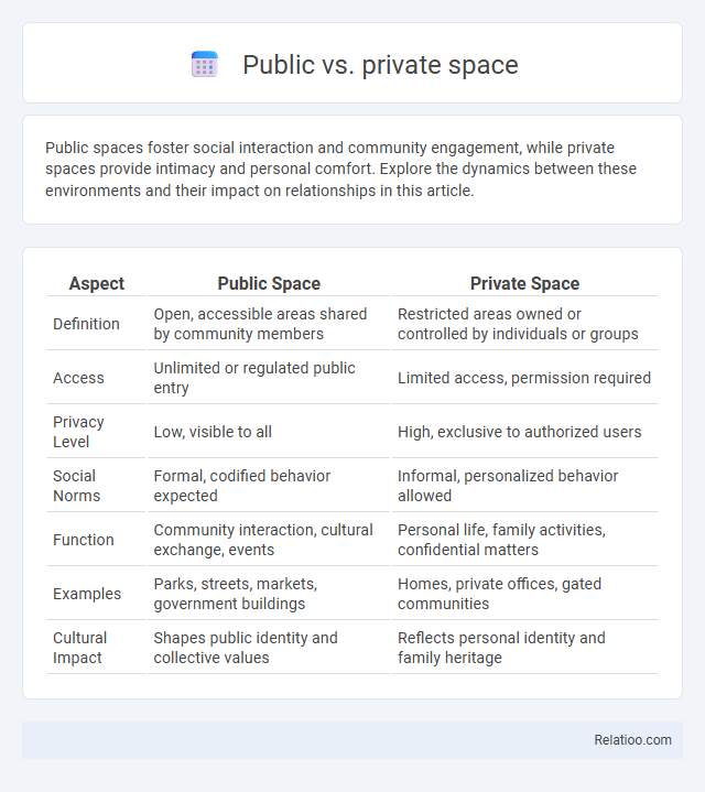 Public vs. private space - What is The Difference?